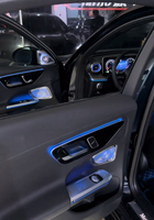 Kit d'éclairage LED intérieur pour Mercedes-Benz Classe C 2022-2026 W206 X254, mise à niveau de l'éclairage d'ambiance, 64 couleurs, aérateurs avant et arrière