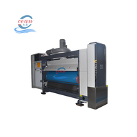 Machine d'impression et de découpe de carton 1 à 6 couleurs avec vibro-empileur pour usine d'emballage
