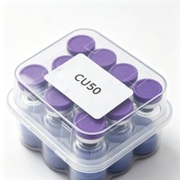 Poudre de Tripeptide-1 de Cuivre GHK-Cu de Qualité Cosmétique WV CAS 89030955 Formule Moléculaire C14H21CuN6O6 Pureté Élevée 99% Matière Première Cosmétique