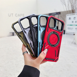 Funda Protectora <span class=keywords><strong>para</strong></span> Teléfono con Soporte Magnético Portátil y Protección Contra Caídas Lichicase <span class=keywords><strong>para</strong></span> iPhone 17, 17 Air, 17 Pro, 17 Pro Max - Product Image 3