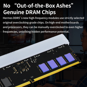 JAZER 32 Go (2x16 Go) DDR5 RGB 6000 MHz RAM Gaming DIMM CL28 Hynix A-<span class=keywords><strong>Die</strong></span> Certifié ECC pour PC de Bureau Professionnel en Stock Garantie 3 Ans - Product Image 5