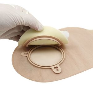 Bolsa de Ostomía de Dos Piezas Miaoqiling con Placa Base, Accesorio Médico Desechable para el Cuidado de Estomas - Product Image 3