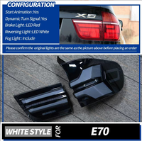 Nouveau feu arrière LED E70 F70 pour BMW X5 F70, feu arrière E70, clignotant séquentiel, ensemble arrière