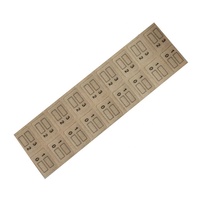 Etiqueta Adhesiva Personalizable de Plástico PC/PET/PMMA con Función Antirrasguño, Impresión Digital UV y Proceso de Estampado