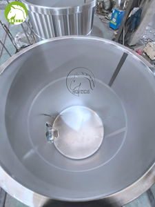 Cuve de fermentation à ouverture supérieure pour vin rouge de 2500 L, en acier inoxydable, avec chemise de refroidissement et poche pour chariot élévateur - Product Image 6