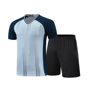 2025 árbitro uniforme de fútbol atletismo adulto Tenis de Mesa entrenamiento camiseta de fútbol mangas cuello en V juez Tops uniforme - Product Image 5