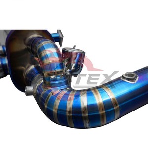 ท่อไอเสีย Vortex Lightweight Titanium Valvetronic สำหรับ Porsche 911 991.2 Carrera S 4S GTS 3.0T Performance Racing Catback - Product Image 5
