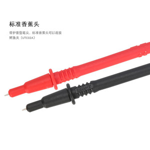 สายวัดไฟตรง Uni-T UT-L07 หัววัดปรับได้ สำหรับมัลติมิเตอร์ หุ้มฉนวนสองชั้น กระแสสูงสุด 100A ผลิตที่เซินเจิ้น - Product Image 2