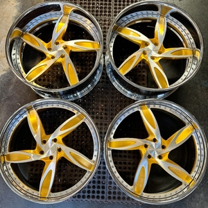 Rines de Auto Forjados de 2 Piezas Personalizados Hunt, <span class=keywords><strong>22</strong></span>, 24, 26 Pulgadas, Borde Pulido, Plato Profundo, Ruedas de Aluminio para Chevy Dodge - Product Image 2