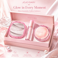 JOJO DIARY Paket Makeup NonTearoff Air Cushion Lip Pencil Setting Powder Compact Set Foundation Lengkap