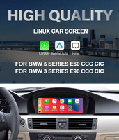 Écran tactile GPS 8,8 pouces pour BMW E60 E61 E62 E63 E90 E91 E92 E93 CCC CIC Carplay Android Auto