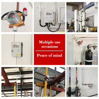 Festop Wandgemonteerde 4-20mA LPG CO2 O3 NH3 Gasdetector Industrieel Gasalarm Controlepaneel