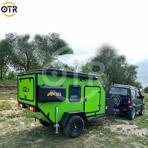 Tente en <span class=keywords><strong>toile</strong></span> imperméable (remorque incluse) tente de ramassage gonflable <span class=keywords><strong>pliante</strong></span> tente supérieure de Camping auvent de remorque tente <span class=keywords><strong>pour</strong></span> Camping en plein air - Product Image 6