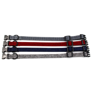 Venta al por mayor Popular Cómodo y Tweed <span class=keywords><strong>Collar</strong></span> de perro de algodón Diseño de nylon resistente <span class=keywords><strong>Collar</strong></span> de perro - Product Image 2
