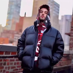 Vestes, manteaux, parkas, doudounes d'hiver, vestes matelassées tendance pour hommes et femmes, pardessus, doudounes, vêtements d'extérieur épais et chauds pour couples, plusieurs modèles - Product Image 5