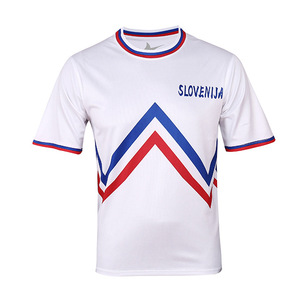 Camiseta de Fútbol 100% Poliéster para la Selección Nacional de <span class=keywords><strong>Eslovaquia</strong></span>, Camiseta de Fútbol de EE. UU., Camisetas y Uniformes de Fútbol - Product Image 4