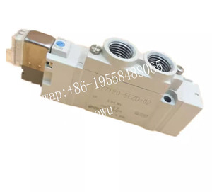 Solenoide Original SMC SY3120-5LZD-C4, DC24V 0.1W, Bajo Consumo, Interfaz G1/4, 5 Puertos, Neumático Simple - Product Image 3