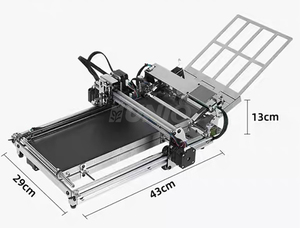 Robot <span class=keywords><strong>de</strong></span> Dibujo Automático con Alimentación <span class=keywords><strong>de</strong></span> Papel, Tamaño A4, Plotter y <span class=keywords><strong>Máquina</strong></span> <span class=keywords><strong>de</strong></span> Grabado, Versión Estándar CoreXY - Product Image 3