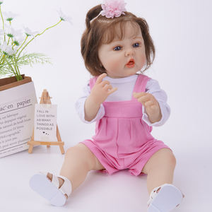 Bébé 22 Vajilla Babysitting Roue de respiration Voiture Toddler <span class=keywords><strong>Moving</strong></span> Handmade Black <span class=keywords><strong>Dolly</strong></span> Muneco Zoro Silicona Reborn Dolls - Product Image 6