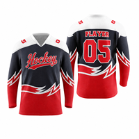 Maillot d'entraînement de hockey sur glace pour équipes de club, adultes et jeunes, entraînement, compétition et matchs, vente au détail, vente en gros et commandes d'équipes