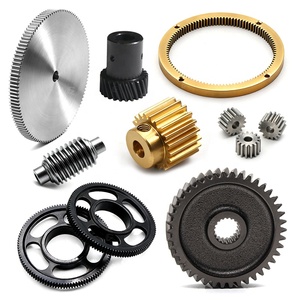 Engranaje Metálico de Aluminio, Acero Inoxidable, Cobre y Plástico, Mecanizado CNC Personalizado de Alta Calidad, Engranaje Recto/Cónico/de Tornillo Sin Fin/Cilíndrico - Product Image 2