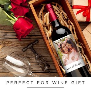 Etiquetas <span class=keywords><strong>de</strong></span> <span class=keywords><strong>Vino</strong></span> Divertidas Personalizadas a Prueba <span class=keywords><strong>de</strong></span> Agua, Etiquetas para Botellas <span class=keywords><strong>de</strong></span> Cerveza, Tequila y Jugos, Etiquetas <span class=keywords><strong>de</strong></span> <span class=keywords><strong>Vino</strong></span> con Chistes y Recetas - Product Image 2