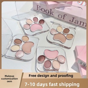 <span class=keywords><strong>Paleta</strong></span> <span class=keywords><strong>de</strong></span> Sombras <span class=keywords><strong>de</strong></span> Ojos con Diseño <span class=keywords><strong>de</strong></span> Pata <span class=keywords><strong>de</strong></span> Gato, Cuatro <span class=keywords><strong>Colores</strong></span> Personalizados, Acabado Perlado, Mate y Brillante, Textura Fina, Estilo Coreano, Todo en Uno, Tonos <span class=keywords><strong>Tierra</strong></span> - Product Image 3