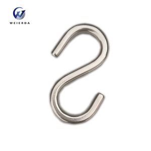 Tùy Chỉnh Thép Không Gỉ Kim Loại <span class=keywords><strong>S</strong></span> Hình Dạng Móc Hooks J Móc Kim Loại Móc Phần Cứng - Product Image 5