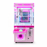 Machine à griffes miniature personnalisée, borne de jeu à monnayeur pour la distribution de jouets, pour salle d'arcade intérieure