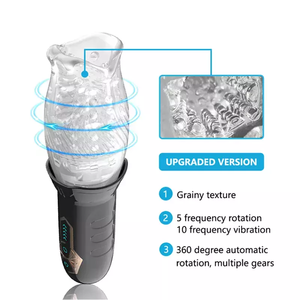 Starke saugende Vagina Männer Masturbation Cup Silikon Vaginal Deep Throat Sex maschine <span class=keywords><strong>Pussy</strong></span> Spielzeug für Männer - Product Image 3