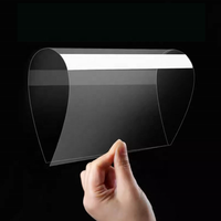 Flexibele Glasdikte 0,03 Mm 0,1 Mm 0,2 Mm Display Glas Utg Ultradun Flexibel Vouwglas