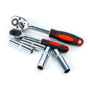 216-Piece Automotive Repair Tool Set <b>Socket</b> <b>Ratchet</b> Wrench Chrome Vanadium Steel Auto Repair Tool Case - Product Image 3