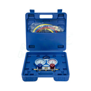 डिजिटल कई गेज सेट रेफ्रिजरेटर दबाव कई गेज के साथ रेफ्रीरेंट प्रेशर गुना गेज सेट रेफ्रिजरेटर दबाव कई गेज - Product Image 1