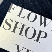 Tarjeta de Agradecimiento Personalizada de Papel Perlado para Joyería, Floristería, Envoltura de Regalos y Empaque de Marca