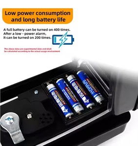 Điện tử treo nút mật khẩu hộp khóa trang trí xây dựng trang web chống trộm hộp khóa thông minh - Product Image 5