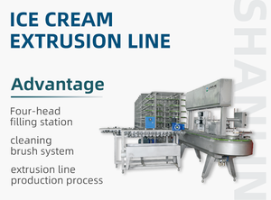 Machine d'extrusion de crème glacée Eskimo SHANLIN nouvelle condition centrée sur la pompe à faible bruit 1 an de garantie matière première en poudre de sirop - Product Image 4