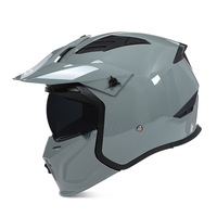 SLKE DOT ECE combinaison détachable 3/4 ATV Cruiser casque Vintage rétro Street Fighter samouraï casque de moto