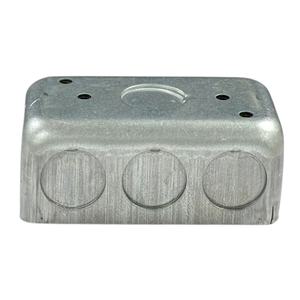 Caja de conexiones de acero galvanizado estándar Caja eléctrica metálica de una sola banda para la industria de la construcción - Product Image 4