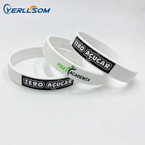 नए पेशेवर कस्टम उभरा टिकाऊ 15 मिमी मोटी खेल बैंड सिलिकॉन रिस्टबैंड रंग से भरे लोगो मुद्रण के साथ - Product Image 3