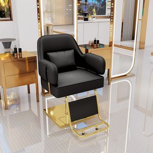 Silla de peluquería de diseño giratorio con comodidad estética, muebles de peluquería de belleza plegables reclinables para salón <span class=keywords><strong>y</strong></span> barbería - Product Image 5
