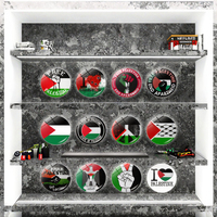 Autocollant magnétique pour réfrigérateur, thème Palestine, pour la décoration de cuisine DIY, produit tendance 2026, pour la libération et la paix