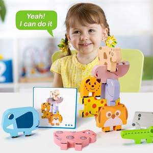 Produits de dropshipping 2026 : Jouets Montessori en bois, blocs d'empilage animaux – Service de sourcing en Chine - Product Image 5