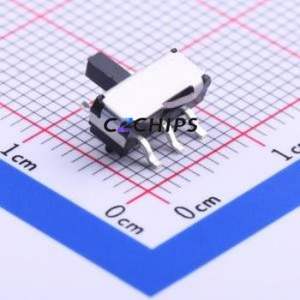 K3-2245S-K1 Slide Switch SMD Switch Double Pole Double Throw Rectangle Pin Header Gull Wing Type 9mm - Product Image 1
