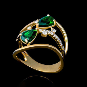 Elegante Anello a Goccia per Donne, Gioiello Minimalista alla Moda - Product Image 6