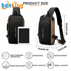 Ehanking Sac de voyage de grande capacité Portable Séparation sèche et humide Sac de sport léger et multifonctionnel Sac de camping - Product Image 2