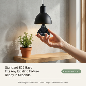 Kit <span class=keywords><strong>de</strong></span> Inicio para Jardín Interior con Luz <span class=keywords><strong>de</strong></span> Cultivo E26/E27 <span class=keywords><strong>de</strong></span> Alto PPF, Lámpara Ecológica para <span class=keywords><strong>Plantas</strong></span> <span class=keywords><strong>de</strong></span> Interior para Germinación y Cultivo en Invernadero - Product Image 3