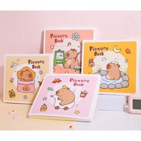 Vente en gros Dernier stock Capybara mignon papeterie carnet de croquis livre de dessin pour enfants
