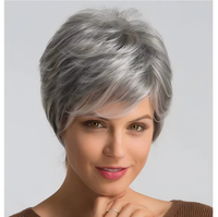 Perruque Synthétique Latisha - Perruques Synthétiques avec Cheveux Mélangés et Fibres Futura, Cheveux à Tresser et Tresses en Gros pour Femmes