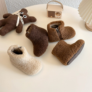 Bottes d'<span class=keywords><strong>hiver</strong></span> chaudes pour enfants Linda, best-seller, bottes courtes mignonnes et moelleuses, bottes en coton pour bébé - Product Image 6