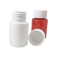 Bouteilles en plastique PET de 40 ml à bas prix pour l'emballage de poudres et de granulés, compléments nutritionnels au calcium, médicaments, capsules/comprimés
